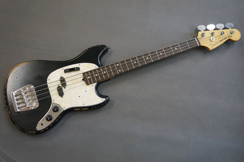 Fender JMJ Road Worn Mustang Bass BLK 【Black】 / 楽器屋BOW 