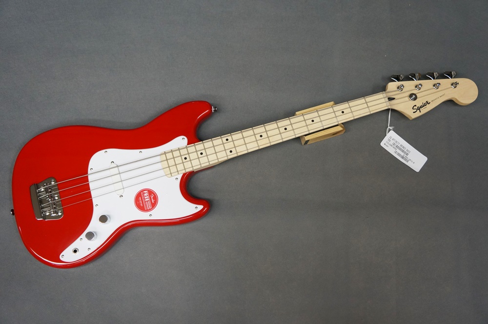 Squier by Fender Bronco BASS red/used